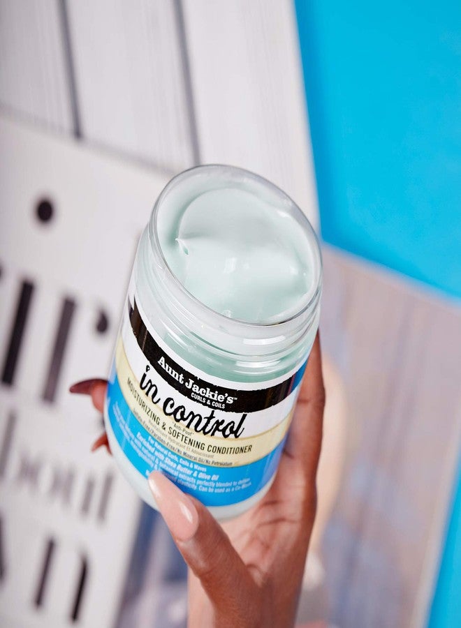 أنت جاكيز بلسم الشعر "أنت جاكي" للتحكم في تجعيدات الشعر الطبيعية، مرطب ومنعم للشعر المجعد، غني بزبدة الشيا، 18 أونصة - Image 5